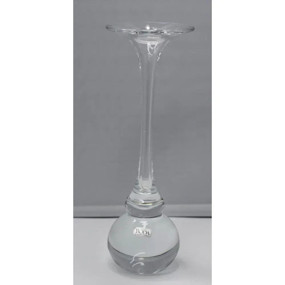 MCM Kjell Engman Kosta Boda Bottle Neck Trumpet Bud Vase
